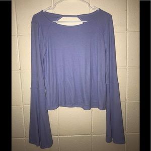 Blue Hollister shirt. Never been worn.